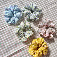 Image 4 of Floral Scrunchies (Medium)