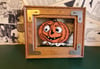 Pumpkin Boy Glass Painting