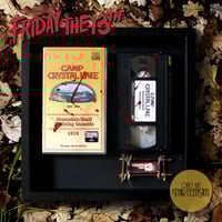 Image 1 of 'Friday the 13th': Camp Crystal Lake Recreation VHS Tape, case and cover  (ThirteenSins Original)