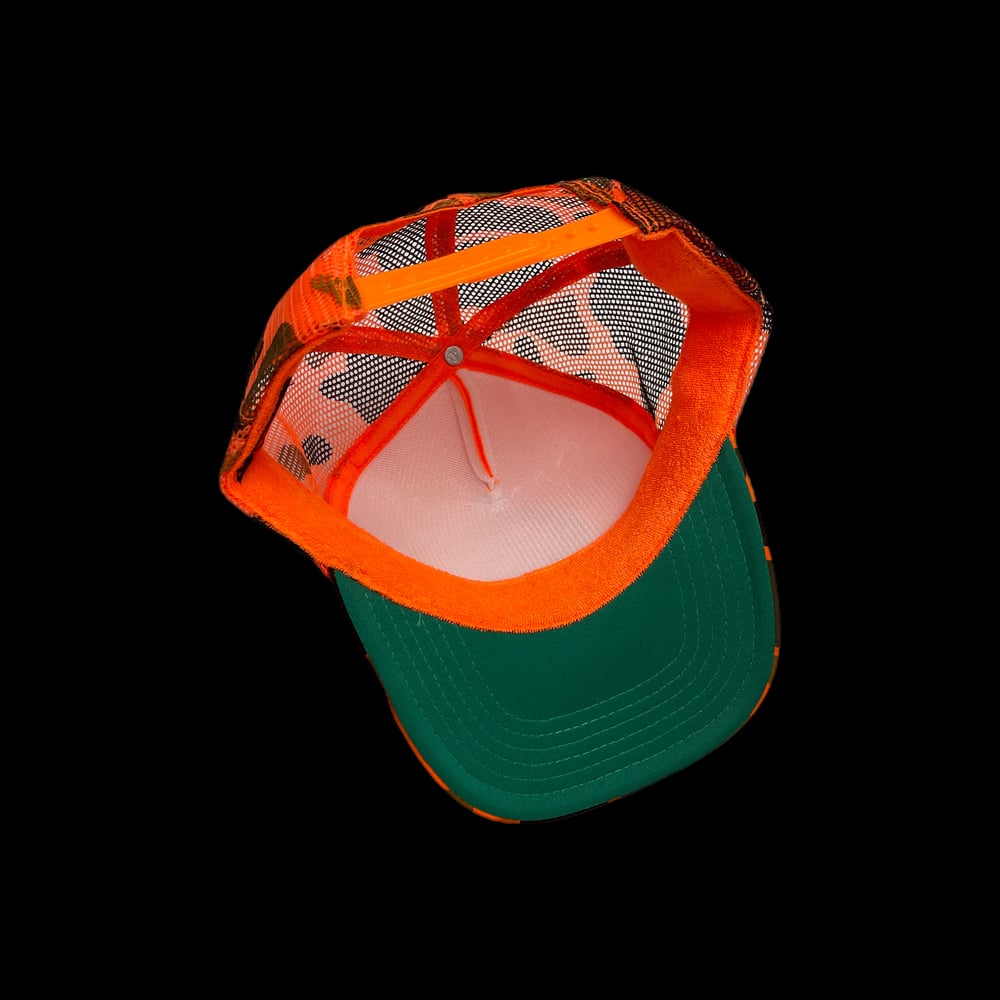 Image of SYF Foam Trucker SnapBack! - Orange Camo