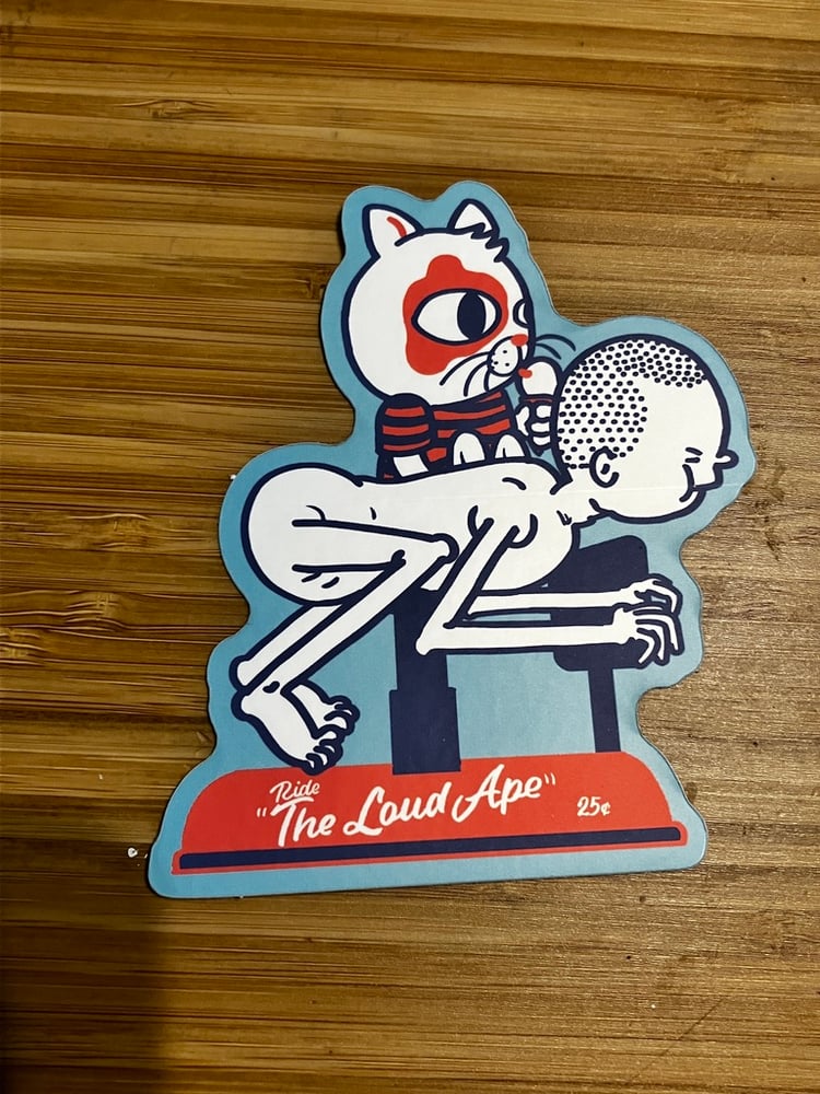 Image of Kitty Ride sticker