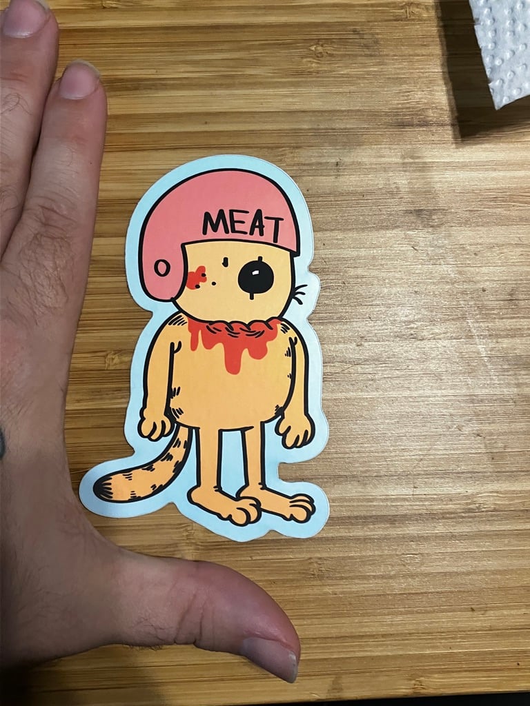 Image of cat sticker