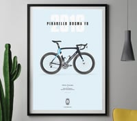 Image 1 of FROOME'S DOGMA F8 BIKE A3 OR A4 PRINT - BY PARALLAX