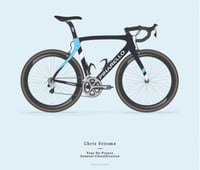 Image 2 of FROOME'S DOGMA F8 BIKE A3 OR A4 PRINT - BY PARALLAX