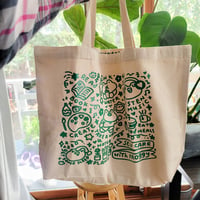 Image 1 of Handmade Self Care Tote Bags
