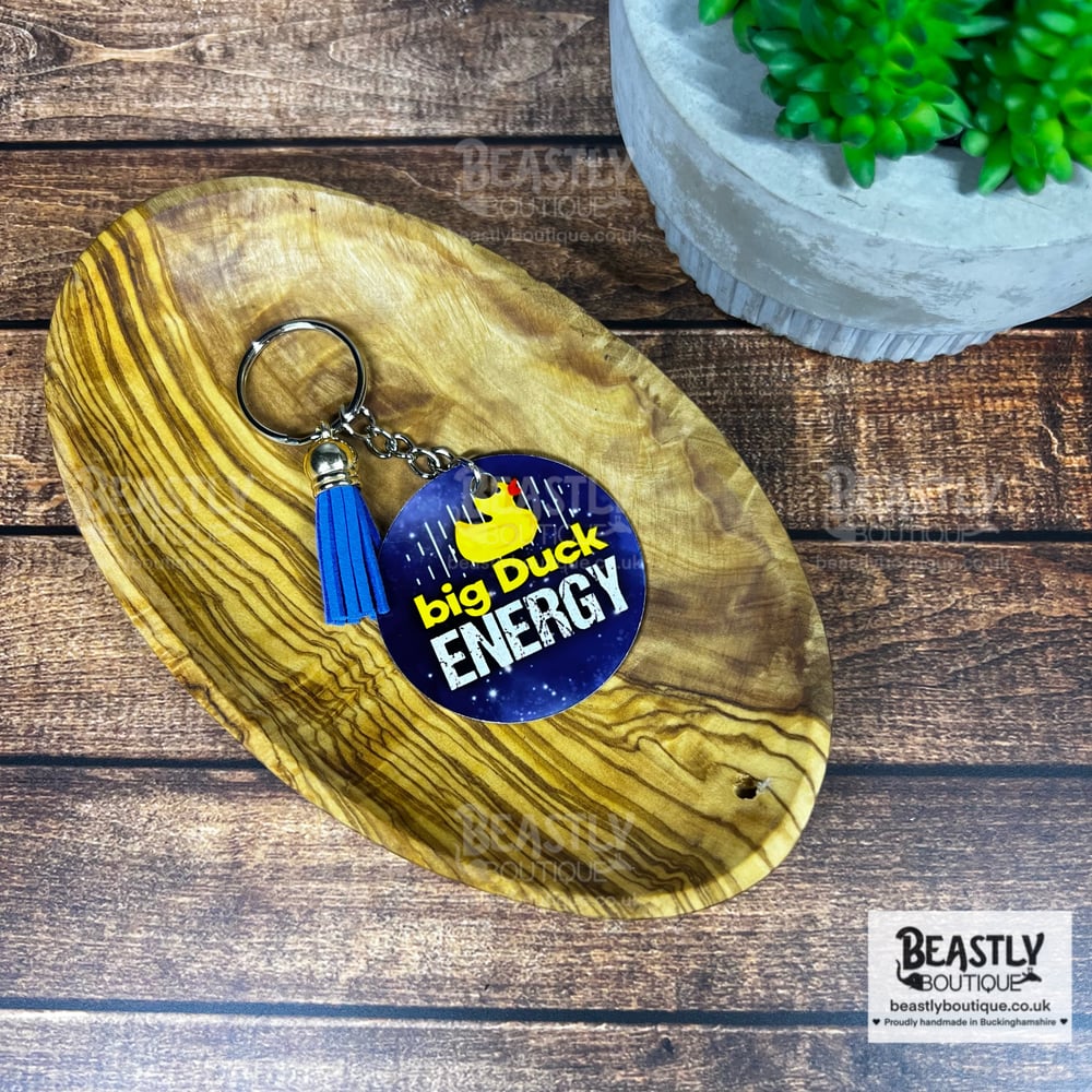 Big Duck Energy Keyring