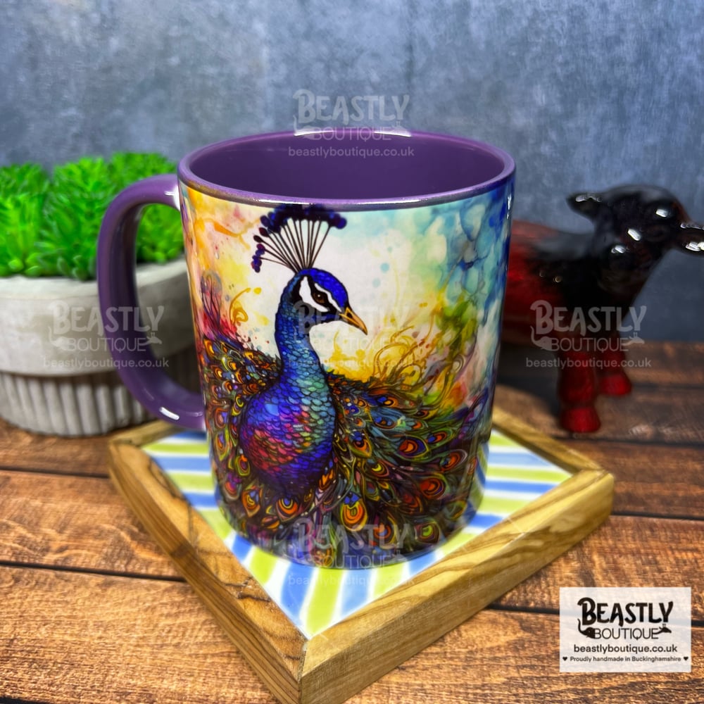 Peacock Mug