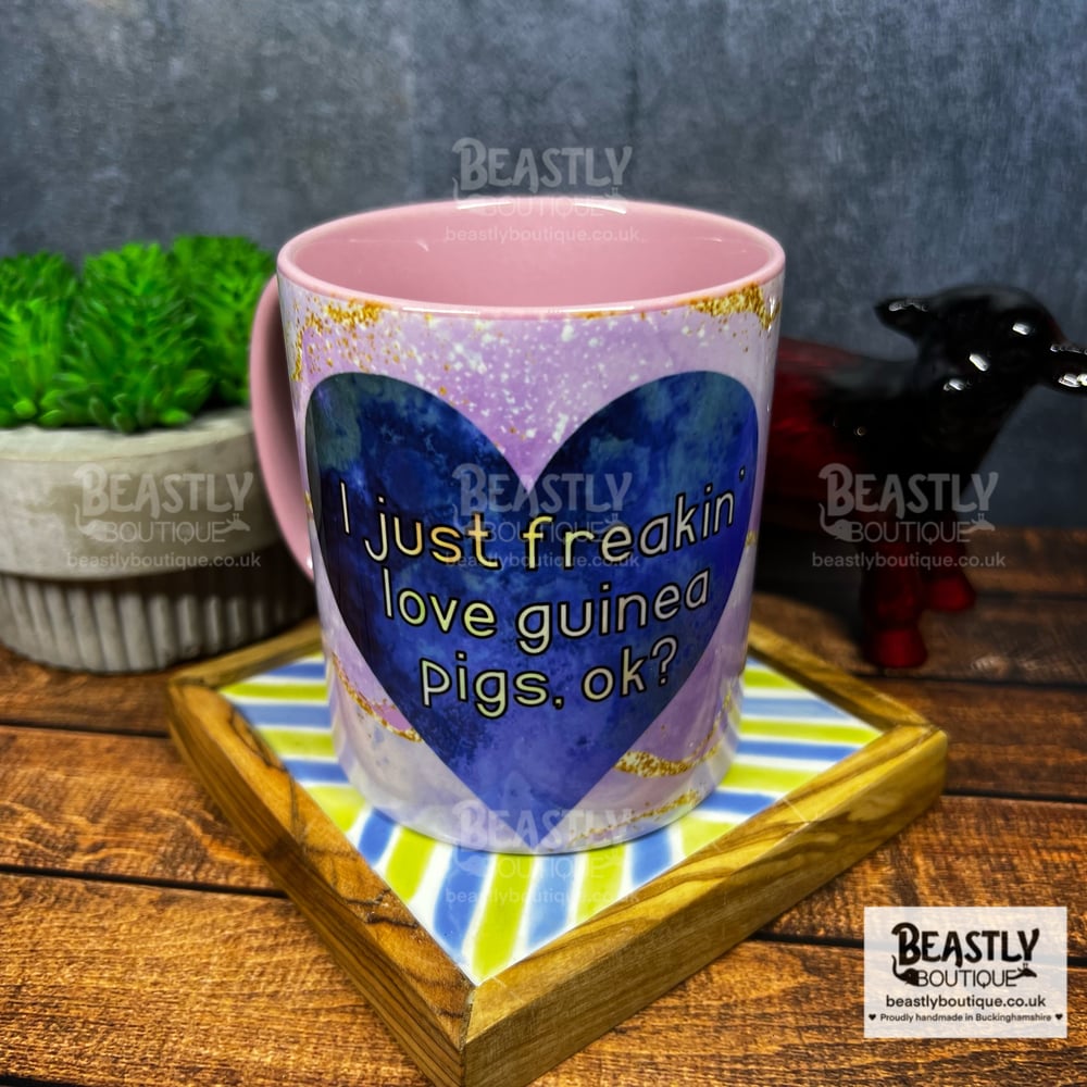 I Just Freakin’ Love Guinea Pigs Mug
