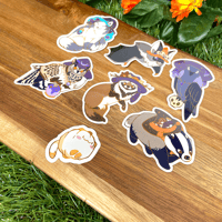 Image 2 of Enchanted Familiars - Sticker Pack 2