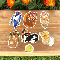Image 1 of Enchanted Familiars - Sticker Pack 1