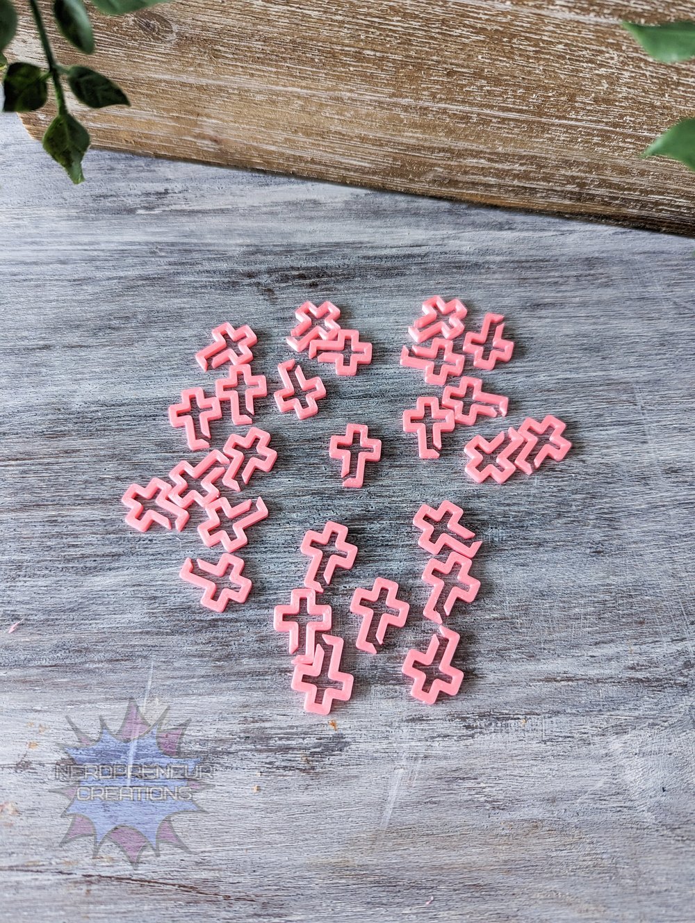 Image of 12 Pack Cross Stitch Markers - 3D Printed Progress Keepers for Crochet and Knitting