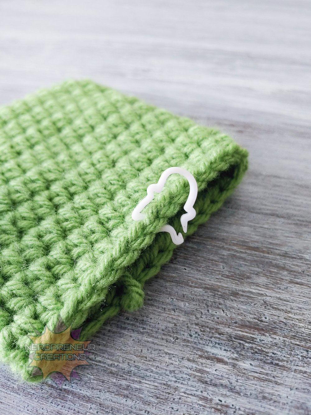 Image of 12 Pack Ghost Stitch Markers - 3D Printed Progress Keepers for Crochet and Knitting