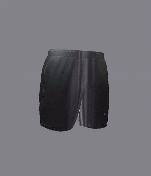 Image of Vida Amore Shorts -White Stitching