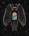 moon pie mothman 8x10 print