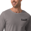 "Point Blank" Long-sleeve Tee -Storm