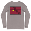"Point Blank" Long-sleeve Tee -Storm