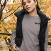 "Point Blank" Long-sleeve Tee -Storm
