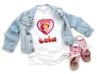 Strawberry Shortcake Custom T-Shirt (leave the name you want on the shirt in the notes at checkout)