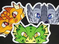 Sneaky Beast Stickers - Round 1