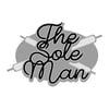 TheSoleMan Pin - Grey, Black (w/green glitter), White