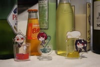 Image 1 of  VA-11 Hall-A cocktail shakers (standee+keychain)