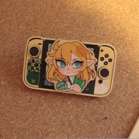  TOTK LINK layered wooden pin!