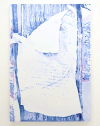 Clare Wigney 'Debris Painting 1'. Original artwork