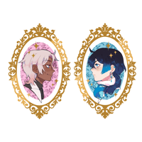 Image 2 of Vanitas no carte - portrait keychain