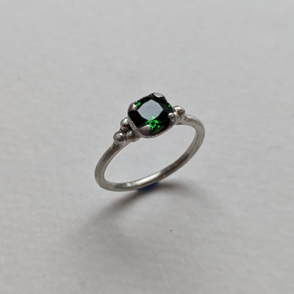 Image of CZ Emerald Ring