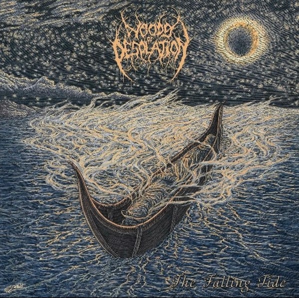 Image of Woods Of Desolation ‎ "The Falling Tide" LP