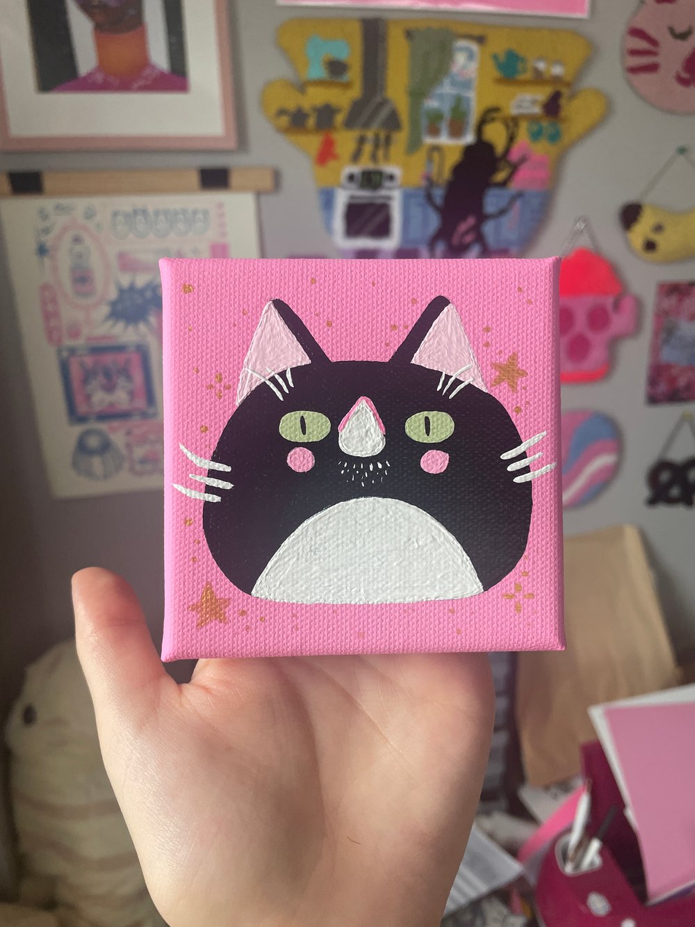 Custom Kitty Cat Paintings