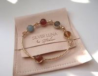 Image 1 of 多宝手链multi-color crystal bracelet