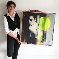 Image 1 of Original Painting - 'Luna Blush'