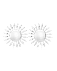 Le Soleil Earrings ~ Silver