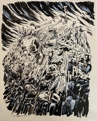 Image 1 of Fatal Push MTG card - Original Inking