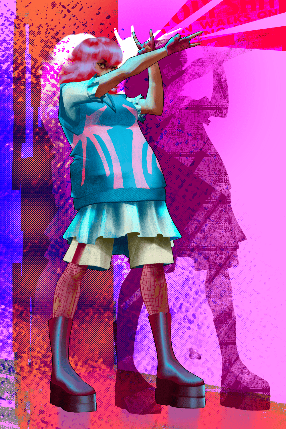 Image of SPIDER SOCIETY (BECK) PRINT