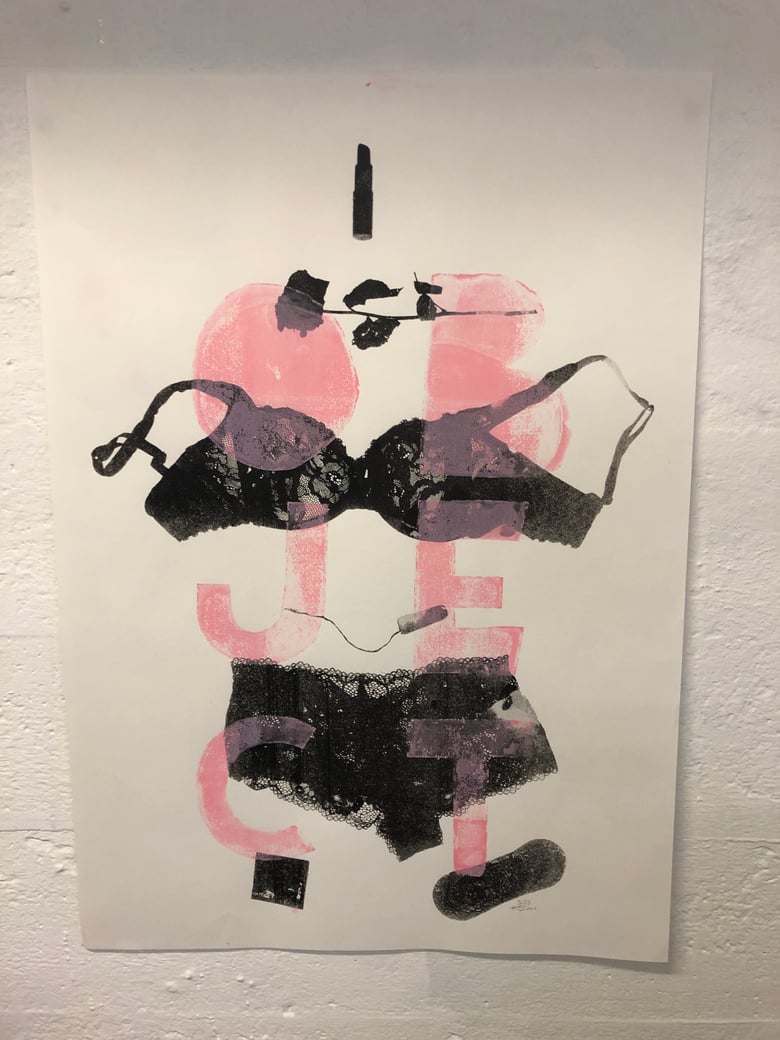 Image of OBJECT (Pink + black)