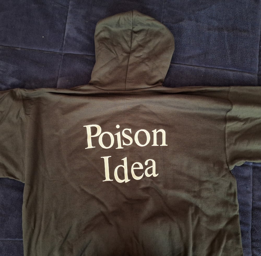 Image of POISON IDEA Hanes zip up hoodie 