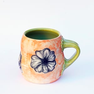Image of Stephanie KIM | "Orange Flower Mug"