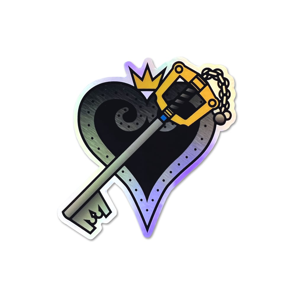 Image of Keyblade Holographic Sticker
