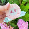 Flower Friend Claw Hair Clip