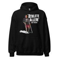 "Athlete ALLEM!" Black Hoodie (SHIPPING INCLUDED!)