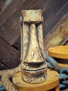 Moai - Stone w/ cobalt