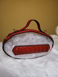 Image 7 of MAROON FOOTBALL HANDBAG
