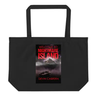 Nightmare Island Large organic tote bag