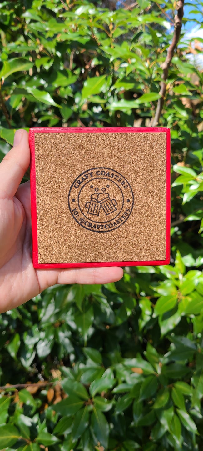 Spanish Marie Brewing "Room 237" Craft Coaster