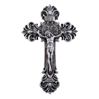 St. Benedict Wall Crucifix-Grey