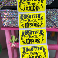 Image 1 of Beautiful Things Inside Stickers