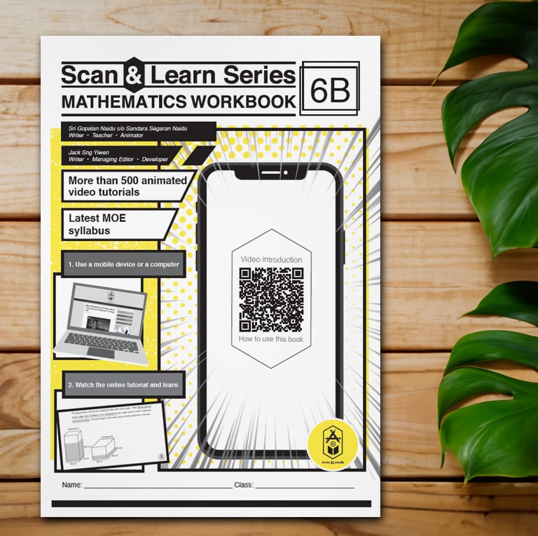 Image of Scan & Learn Series •  Primary 6B Maths Workbooks 