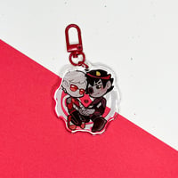 Image 2 of [UPDATED] Homestuck Ship Charms | Davekat & Rosemary